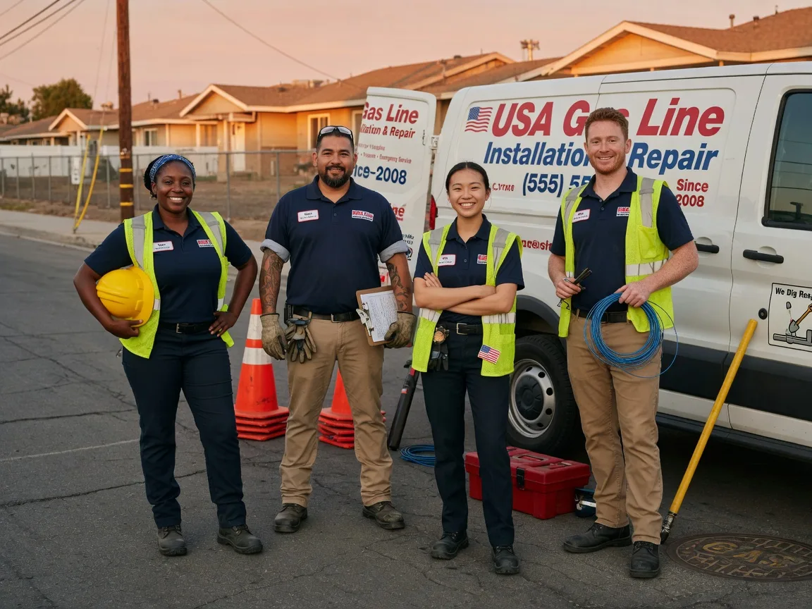 Gas Line Installation company in Drury, MA